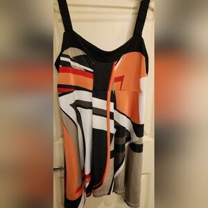 Joseph Ribkoff strappy top, silky,   sz 14